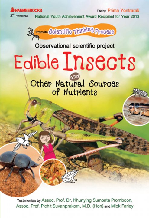 Edible insects and other natural sources of nutrients